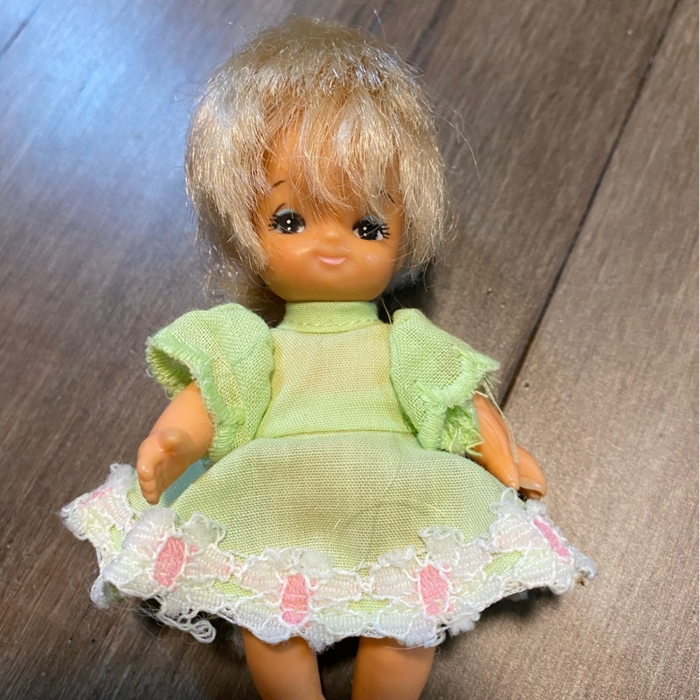 Vintage mini doll